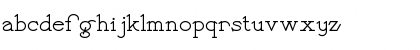 Download PayzantPen Regular Font Lowercase Preview