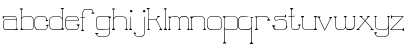 Download PC Americana Regular Font Lowercase Preview