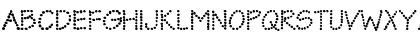 Download PC Bingo Dots Regular Font Lowercase Preview