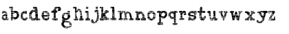 Download PC Burlap Regular Font Lowercase Preview