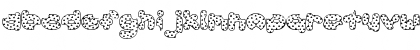 Download PC Cookie Dough Regular Font Lowercase Preview