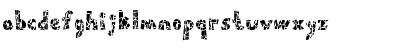 Download PC Crackled Regular Font Lowercase Preview