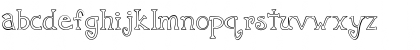 Download PC Crazy Serif Regular Font Lowercase Preview