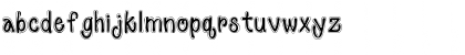Download PC Dazzle Outline Regular Font Lowercase Preview