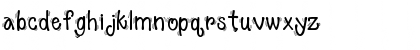 Download PC Dazzle Tremor Regular Font Lowercase Preview