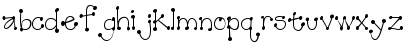 Download PC Dot Regular Font Lowercase Preview