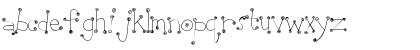 Download PC Little Squiggles Regular Font Lowercase Preview