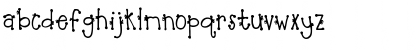 Download PC Posie Points Regular Font Lowercase Preview