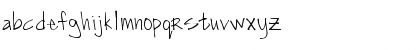 Download PC Scrawled Delight Regular Font Lowercase Preview