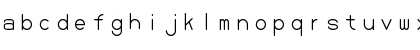 Download PCPlus 437 TrueType Regular Font Lowercase Preview