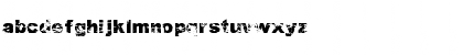 Download PDRPT Regular Font Lowercase Preview