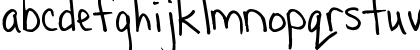 Download Pea Deborah Regular Font Lowercase Preview