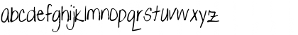 Download Pea Gretchie Print Regular Font Lowercase Preview