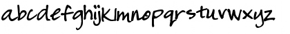 Download Pea Haylie Regular Font Lowercase Preview