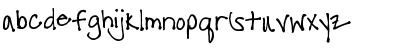 Download Pea Hunzer Regular Font Lowercase Preview