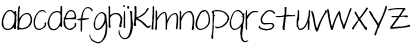 Download Pea Jane Regular Font Lowercase Preview