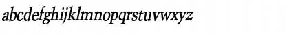 Download CongoCondensed BoldItalic Font Lowercase Preview