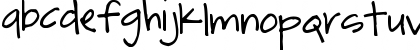 Download Pea Jenny Regular Font Lowercase Preview