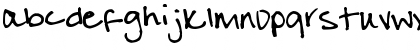 Download Pea Julie Regular Font Lowercase Preview