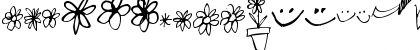 Download Pea Karen's Doodles Regular Font Lowercase Preview