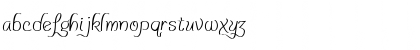 Download PensleCaligraf Regular Font Lowercase Preview