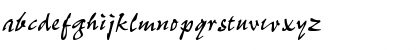 Download PepScript Regular Font Lowercase Preview