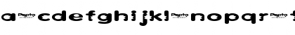 Download Pepto(eval) Regular Font Lowercase Preview