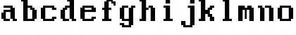 Download Perfect DOS VGA 437 Win Regular Font Lowercase Preview