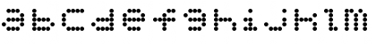 Download PerforationStrip Regular Font Lowercase Preview