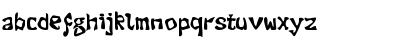 Download Evil Green Plant Regular Font Lowercase Preview