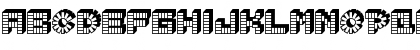 Download PEZ font Regular Font Lowercase Preview