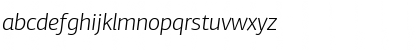 Download PF Agora Sans Pro Light Italic Font Lowercase Preview