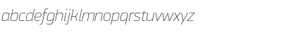 Download PF DinDisplay Pro ExtraThin Italic Font Lowercase Preview