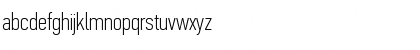 Download PF Din Text Comp Pro Thin Font Lowercase Preview