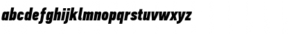 Download PF Din Text Comp Pro Extra Black Italic Font Lowercase Preview