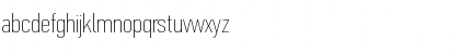 Download PF Din Text Comp Pro Extra Thin Font Lowercase Preview