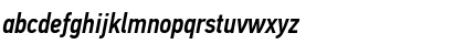 Download PF Din Text Cond Pro Medium Italic Font Lowercase Preview