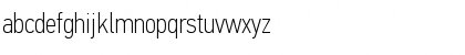 Download PF Din Text Cond Pro Thin Font Lowercase Preview