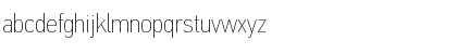 Download PF Din Text Cond Pro Extra Thin Font Lowercase Preview