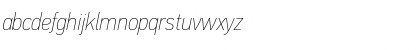 Download PF Din Text Cond Pro Extra Thin Italic Font Lowercase Preview