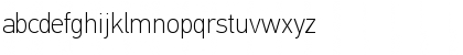 Download PF DinText Pro Thin Font Lowercase Preview