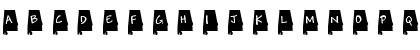 Download pf_alabama Regular Font Lowercase Preview