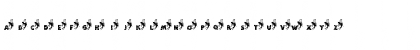 Download pf_fairie-3 Regular Font Lowercase Preview