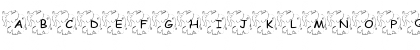 Download pf_oliphant1 Regular Font Lowercase Preview