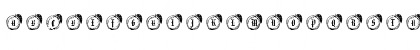 Download pf_peach Regular Font Lowercase Preview