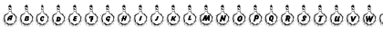 Download pf_skyrocket Regular Font Lowercase Preview