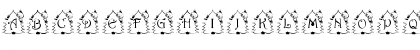 Download pf_xmas tree 1 Regular Font Lowercase Preview