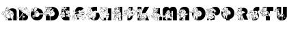 Download pf_xmas_toys Regular Font Lowercase Preview
