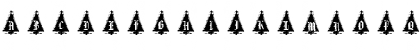 Download pf_xmas_tree4 Regular Font Lowercase Preview