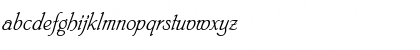 Download Phyllis ATT Italic Font Lowercase Preview